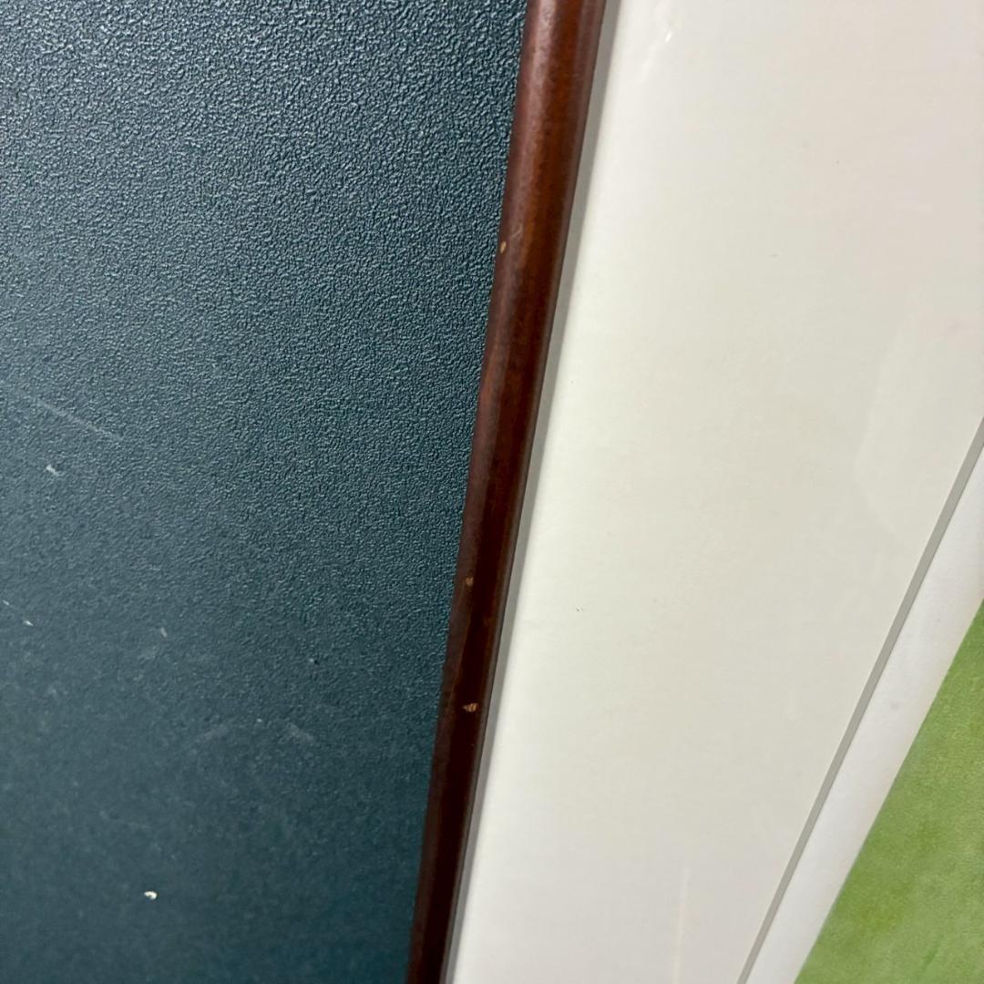 山口華楊「山野辺」狐 リトグラフ 印章有 額縁入り 限定100点 きつね 動物画