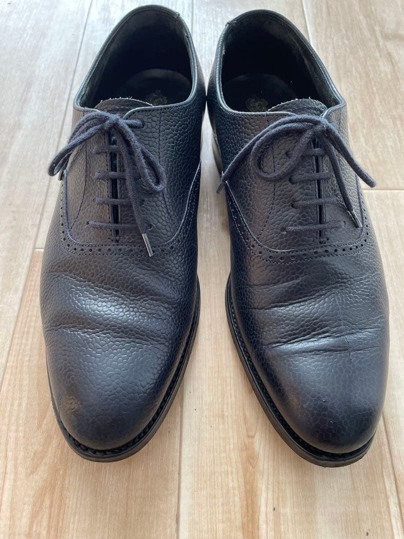 クロケット&ジョーンズ　ネイビー ７