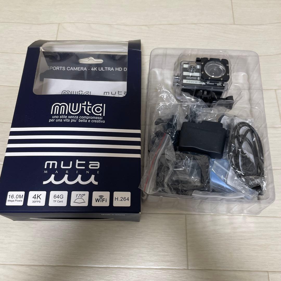 《新品・未使用》muta 4K SPORTS CAMERA 本体