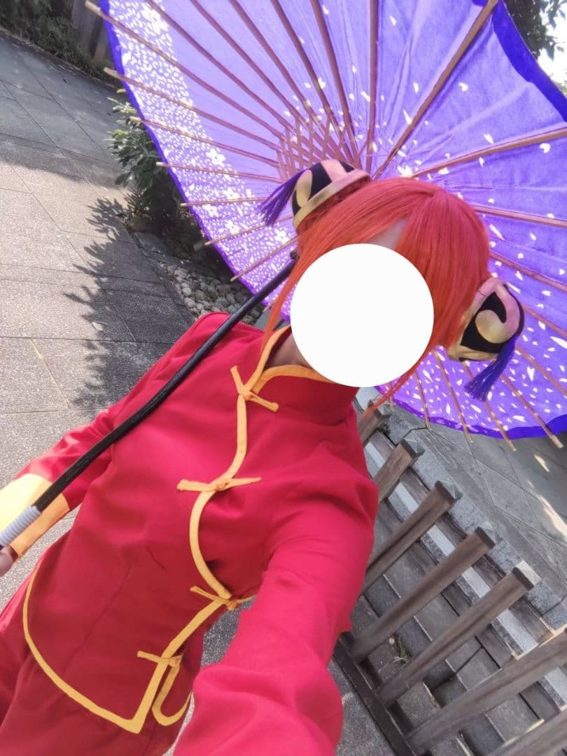 銀魂神楽コスプレ　フルセット