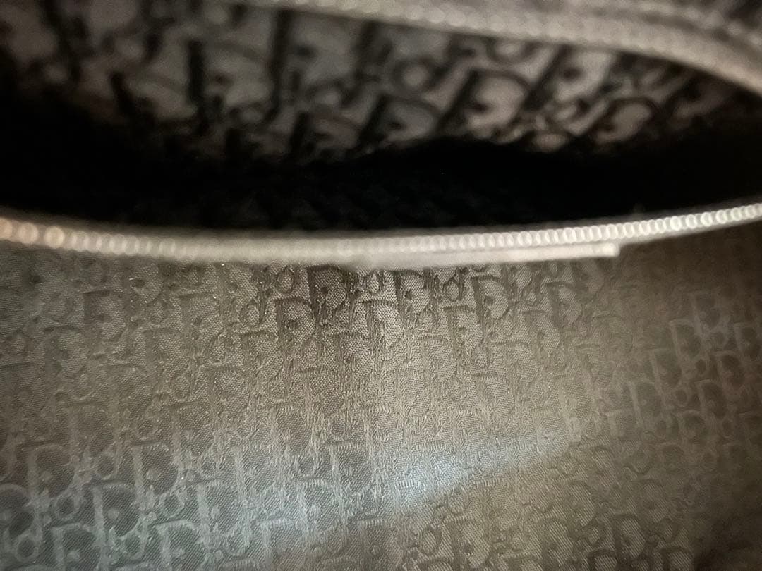 ゆ*ー様 クリスチャンディオール ハンドバッグ ショルダーバッグ 赤 ラインスト