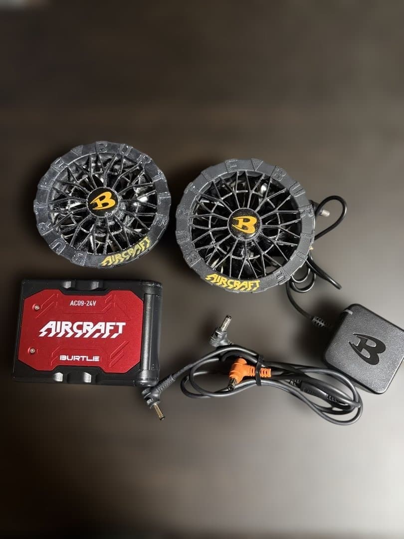 バートル空調服バッテリー、ファンユニットセット24V