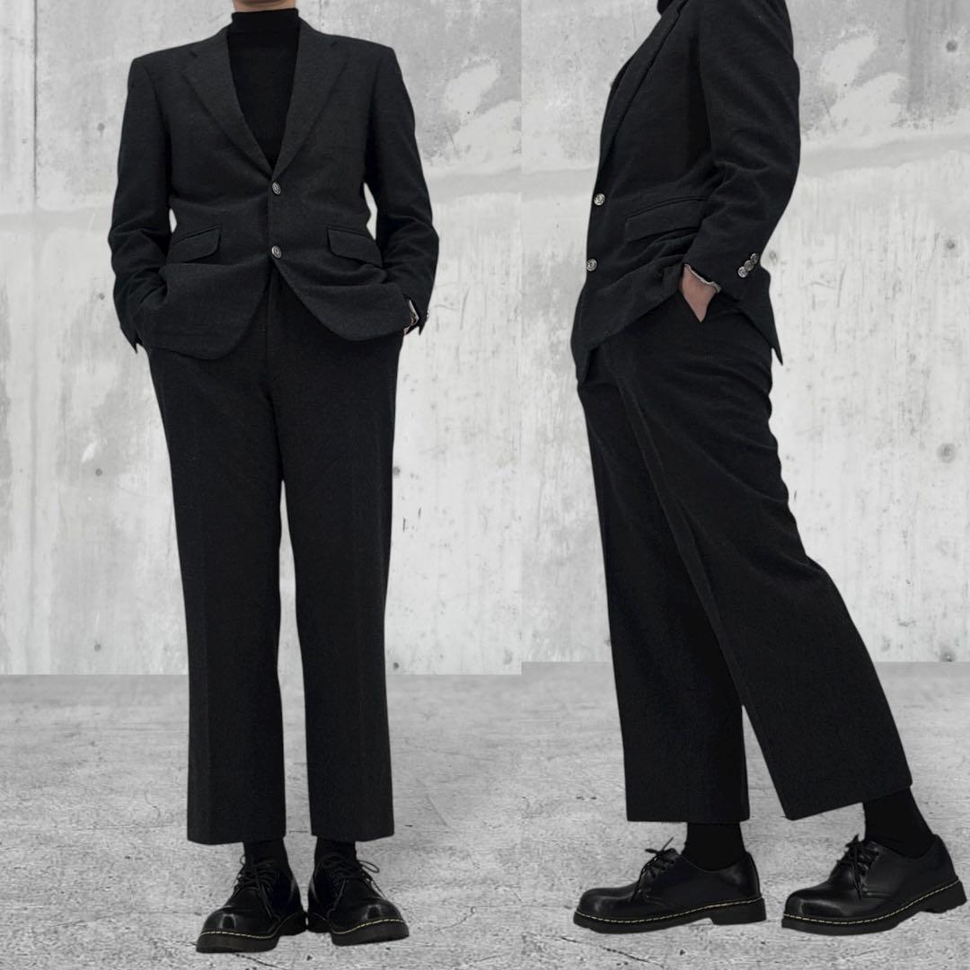 極美品】クリスチャンディオール　スーツ　セットアップ　ジャケット　ロゴボタン