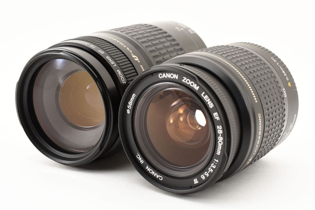 一眼レフカメラ Canon EOS 90D標準&望遠タブルレンズセット