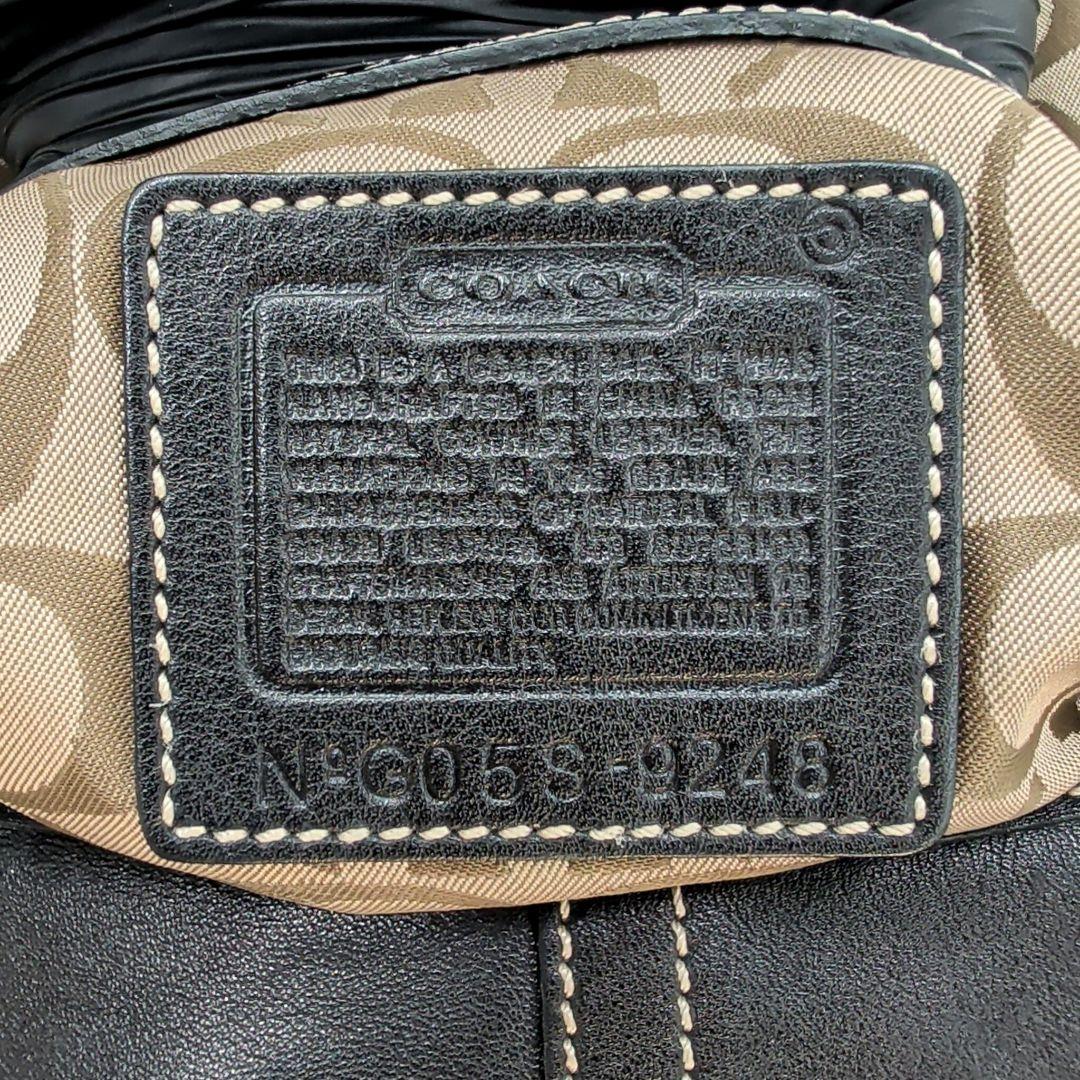 COACH SOHO ハンドバッグ y2k ソーホー ワンショルダー レザー 黒