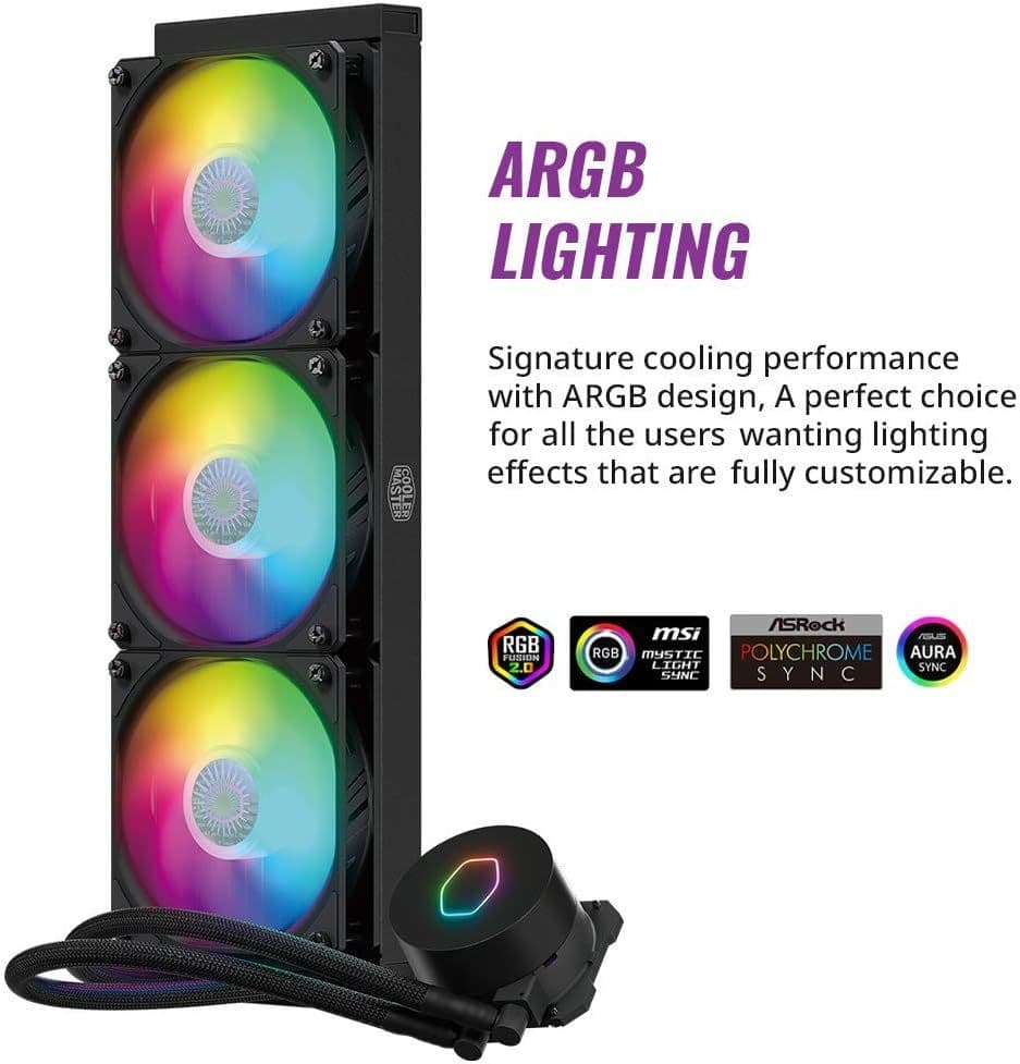 Cooler Master ML360L V2簡易水冷CPUクーラー　元箱無し