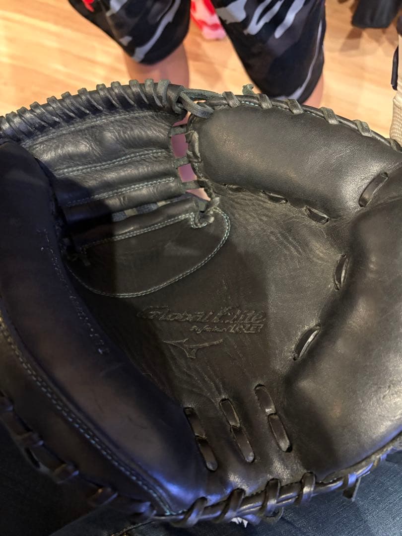 ※バナナボーイ※少年用　ミズノ　グローバルエリート キャッチャーミット 黒