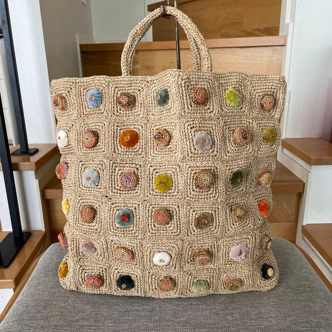 ソフィーディガールSophie digard マカロンモチーフ　トート　バッグ