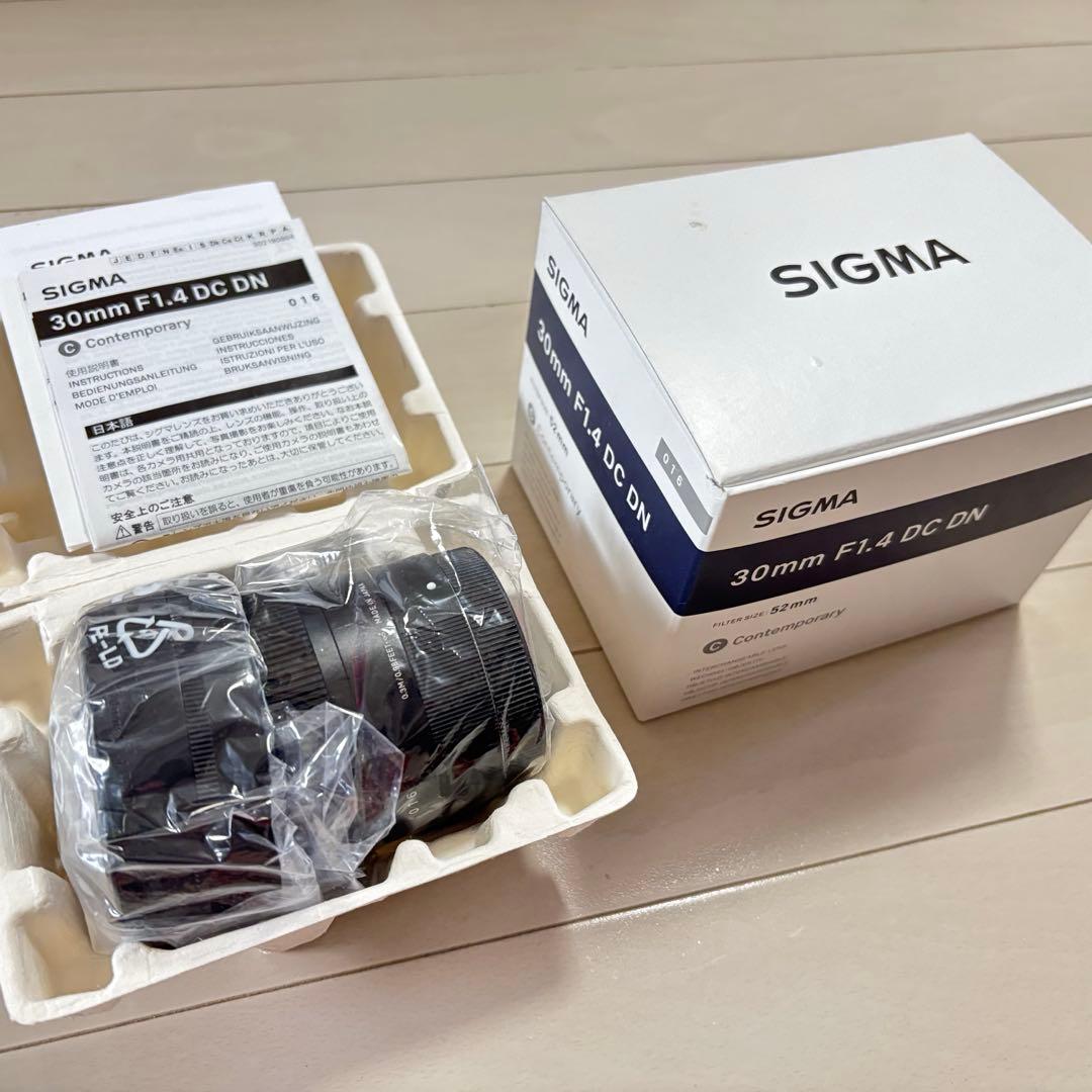 SIGMA 30mm F1.4 DC DN Contemporary ソニー
