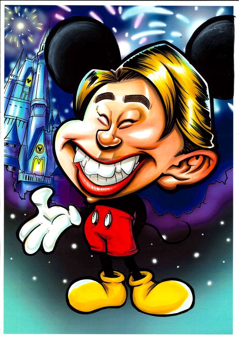 世界で1枚の手描きのオーダーメイド似顔絵★大人数ok★アレンジok