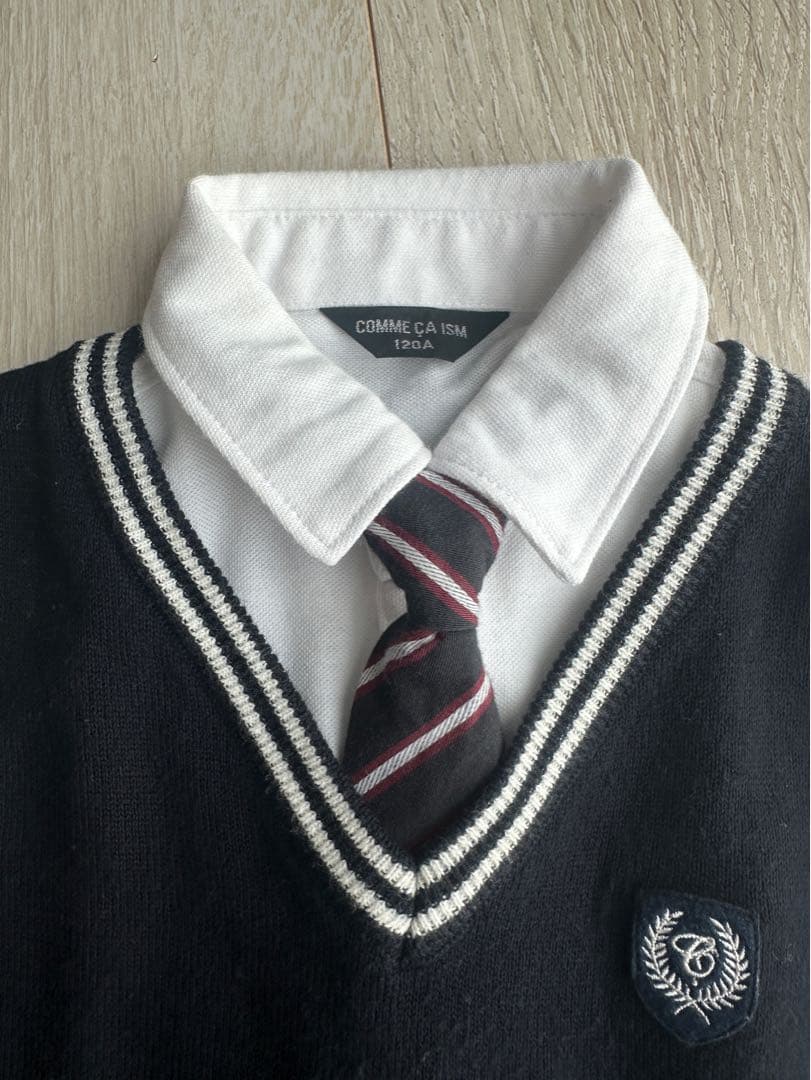 COMME CA ISM 男児フォーマルスーツ セットアップ 120cm