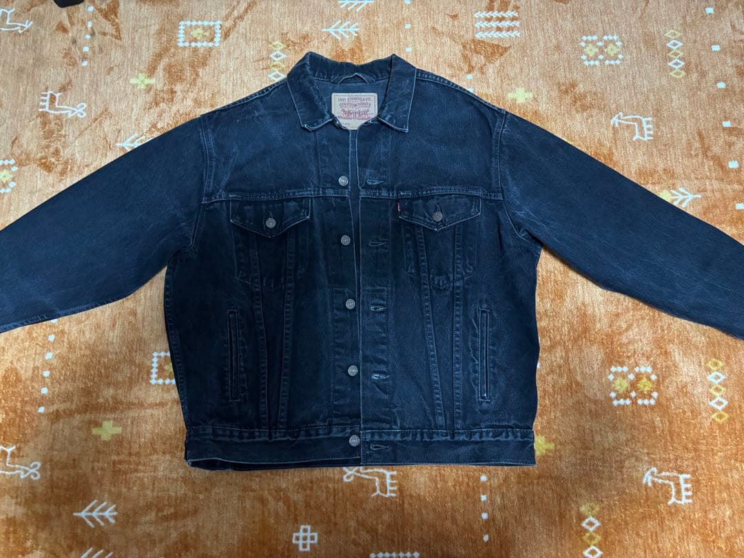 USA製 MEDIUM 70507 4159 Levi’s Black 後染め