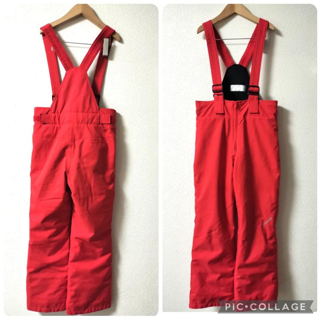 【美品】Phenix 140 カモフラスキーウェア 上下セット ジュニア 男の子