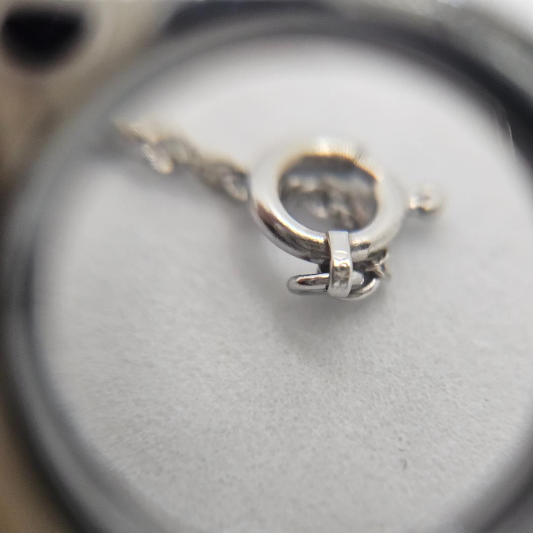 天然ルビー 0.3ct ダイヤモンド 取り巻き ネックレス Pt