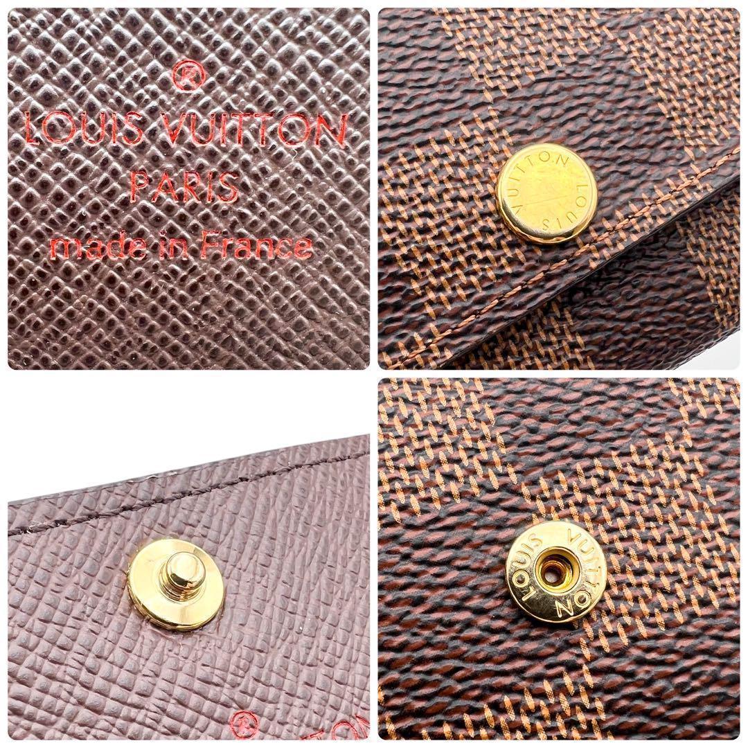 158 HIRO美品 ルイヴィトン 鍵 ダミエ 車鍵 キーケース 鍵