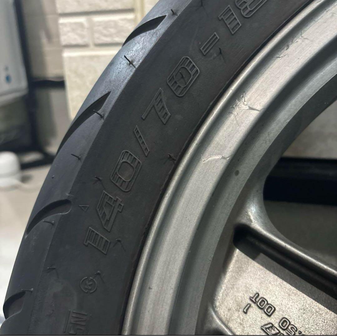 GPZ900R 純正部品 ホイール タイヤ 18インチ シンコータイヤ　A11