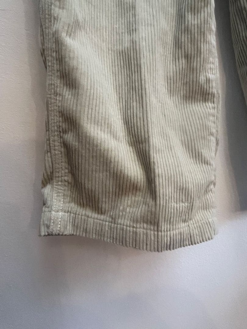 専用　　美品　SHISHIKUI CORDUROY BAKER / CREAM