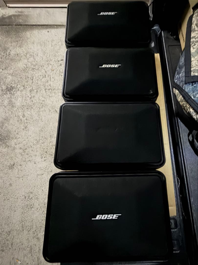 BOSE101MM 天吊りブラケット付×4台