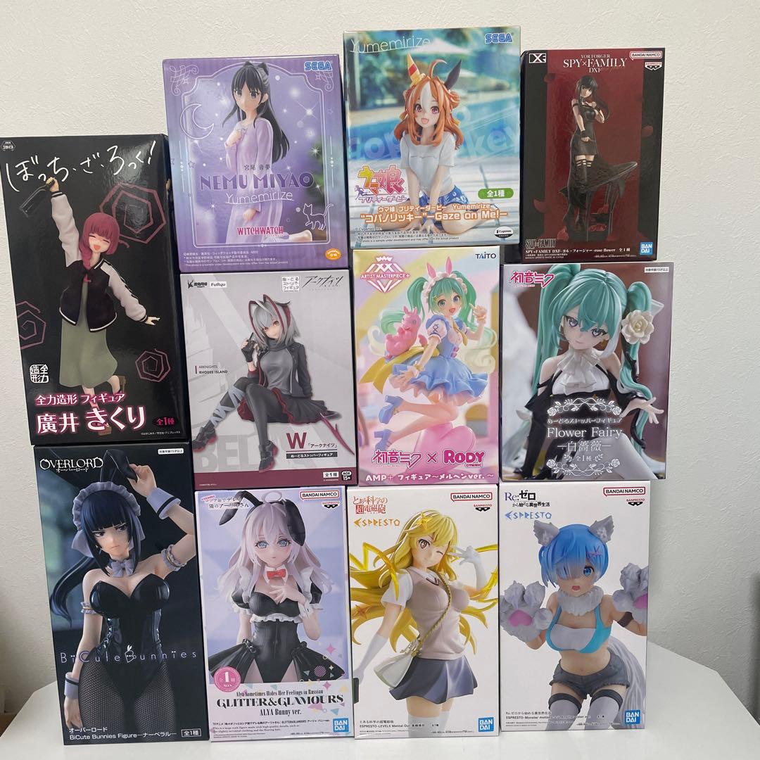 美少女プライズフィギュア　まとめ売り　11点セット