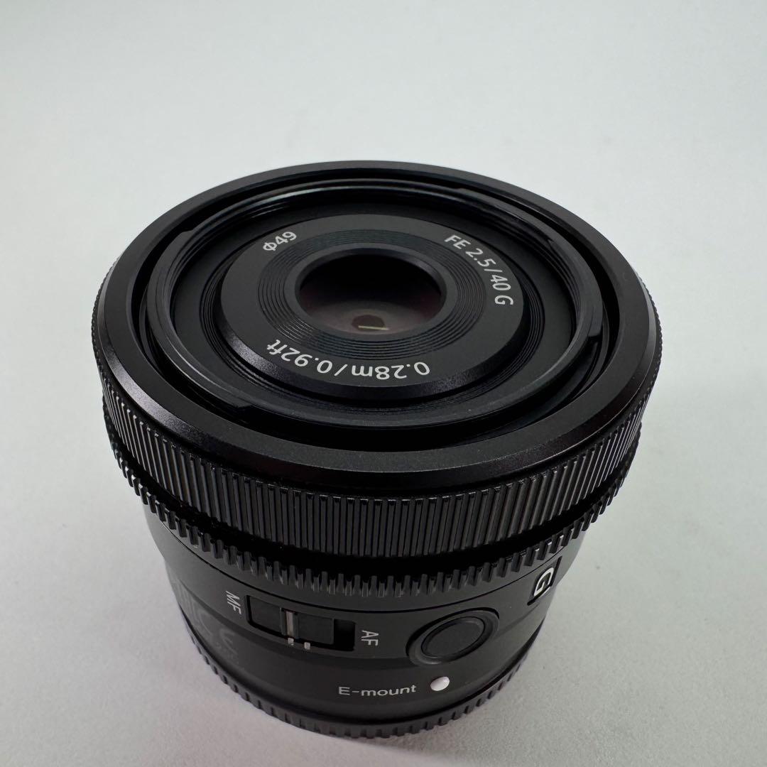 お得セット　SONY FE 40mm F2.5 G レンズ SEL40F25G