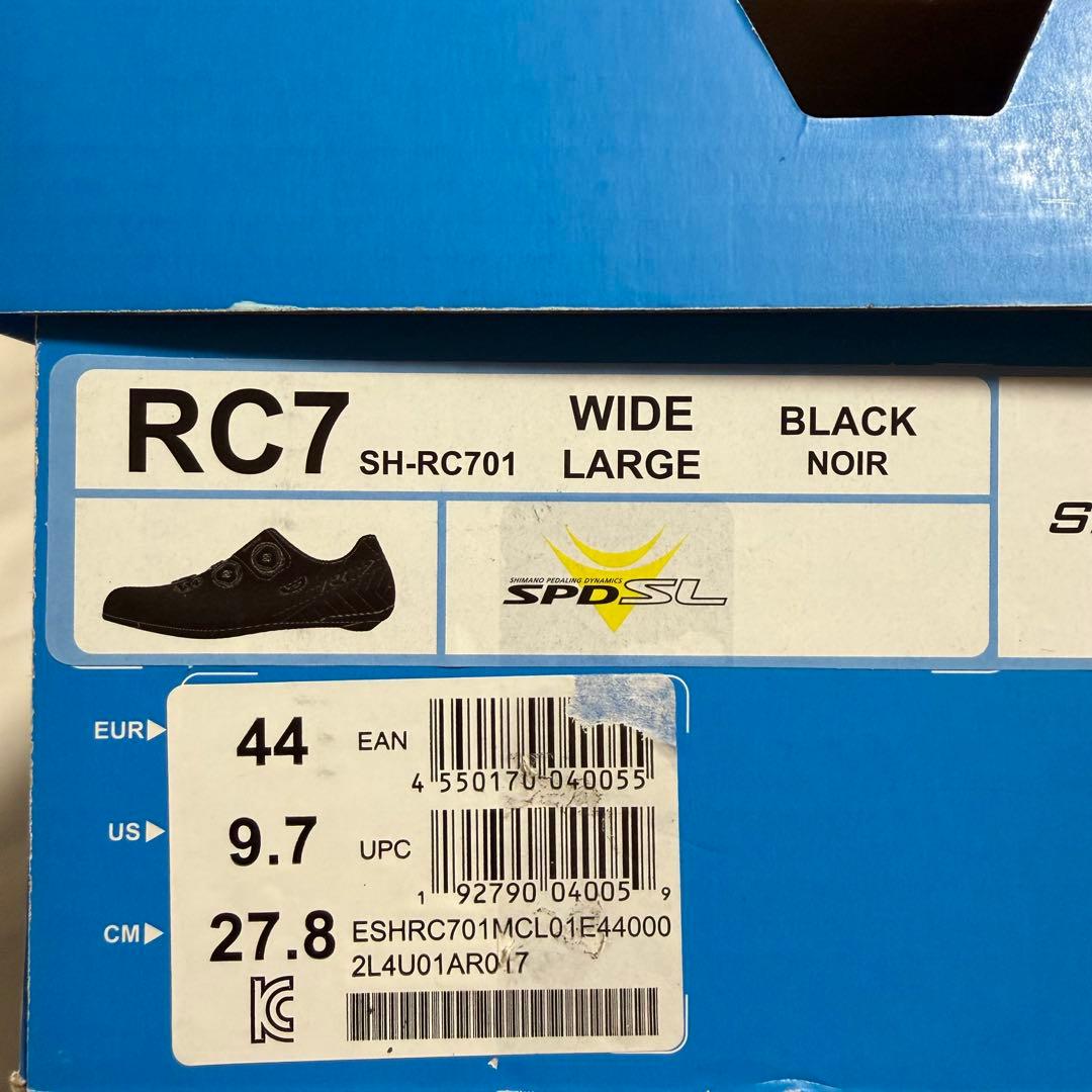【超美品】SHIMANO RC7 ロードシューズ 44 27.8cm