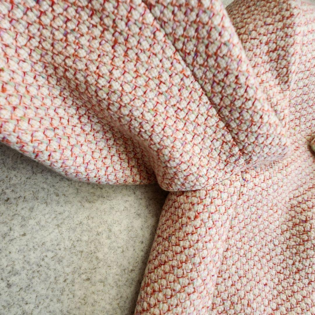 【新品未使用】CHANEL カシミヤ100 ココマーク ツイード ジャケット