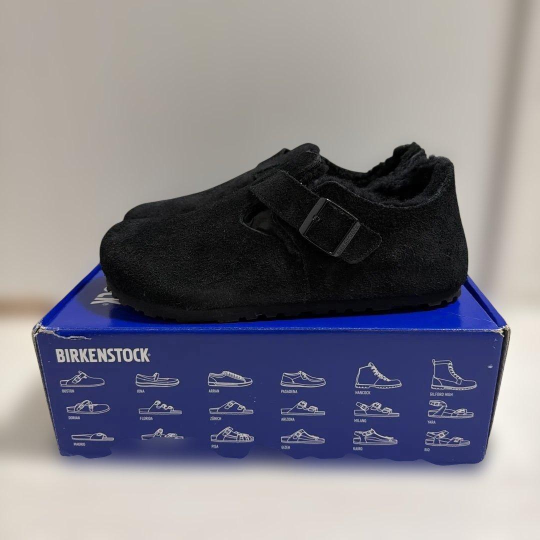 新品未使用 BIRKENSTOCK LONDON Shearling Black
