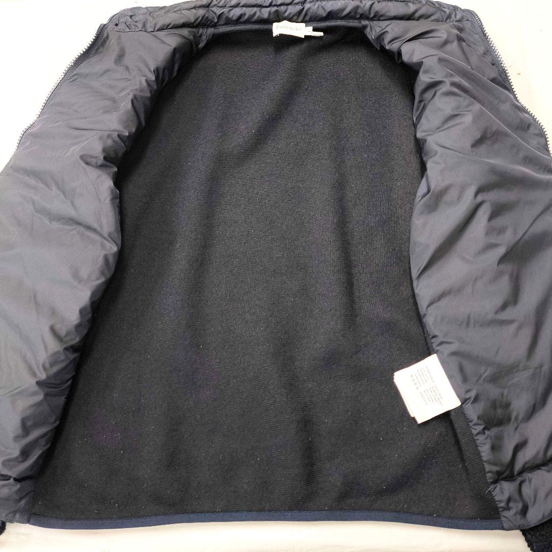 モンクレール L ダウン 切り替え ハイブリッド ジャケット カーディガン