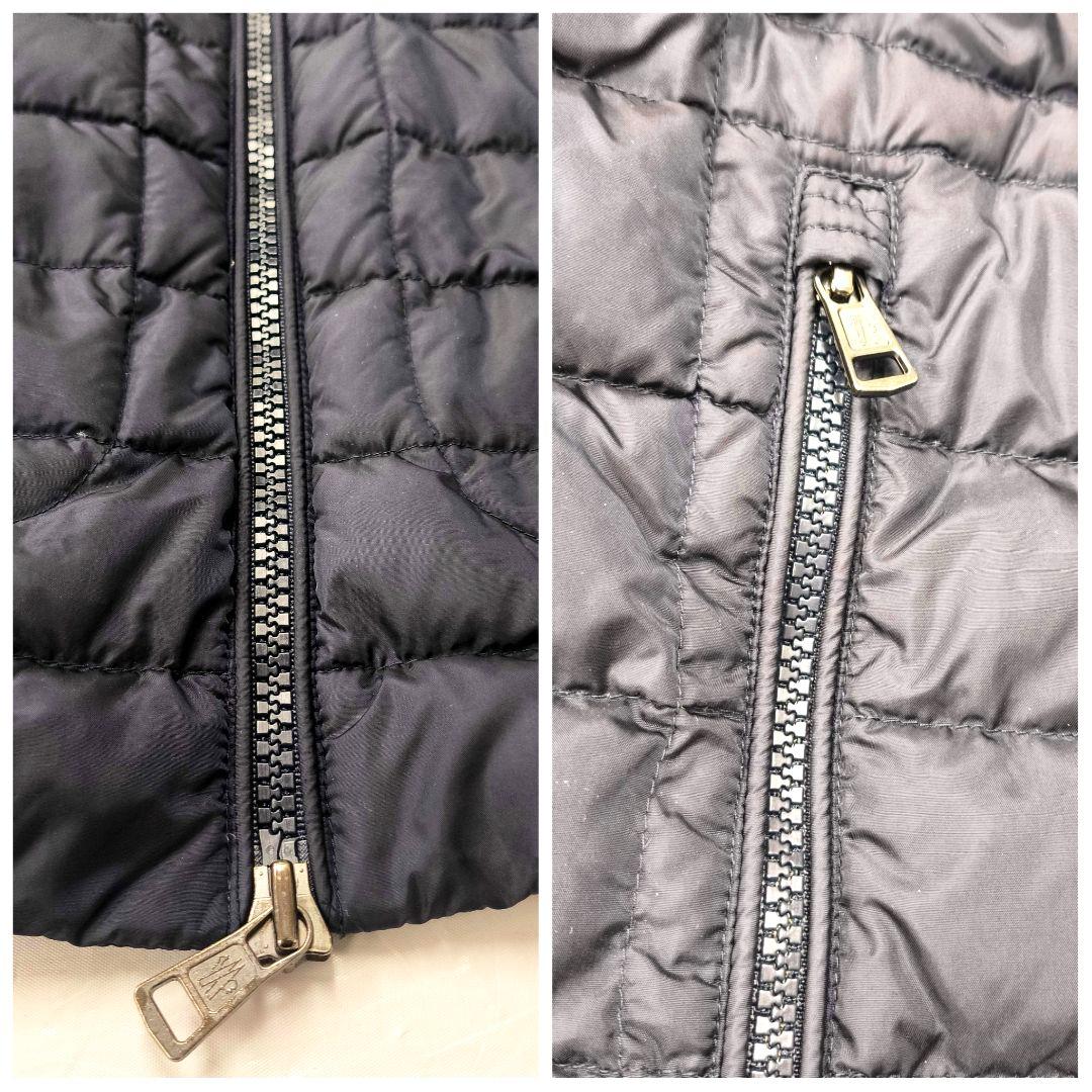 モンクレール L ダウン 切り替え ハイブリッド ジャケット カーディガン