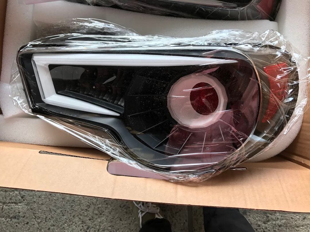 ☆新品未使用品☆クリスタルアイ86ファイバーテール★シーケンシャル★ブラック