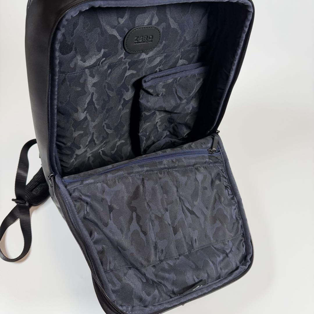 【未使用に近い】ゼロハリバートン　リュック　レザー　Z PACK Type-L