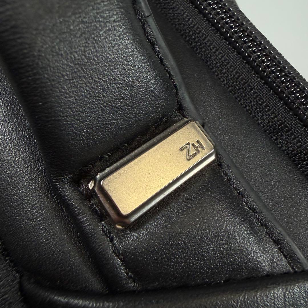 【未使用に近い】ゼロハリバートン　リュック　レザー　Z PACK Type-L