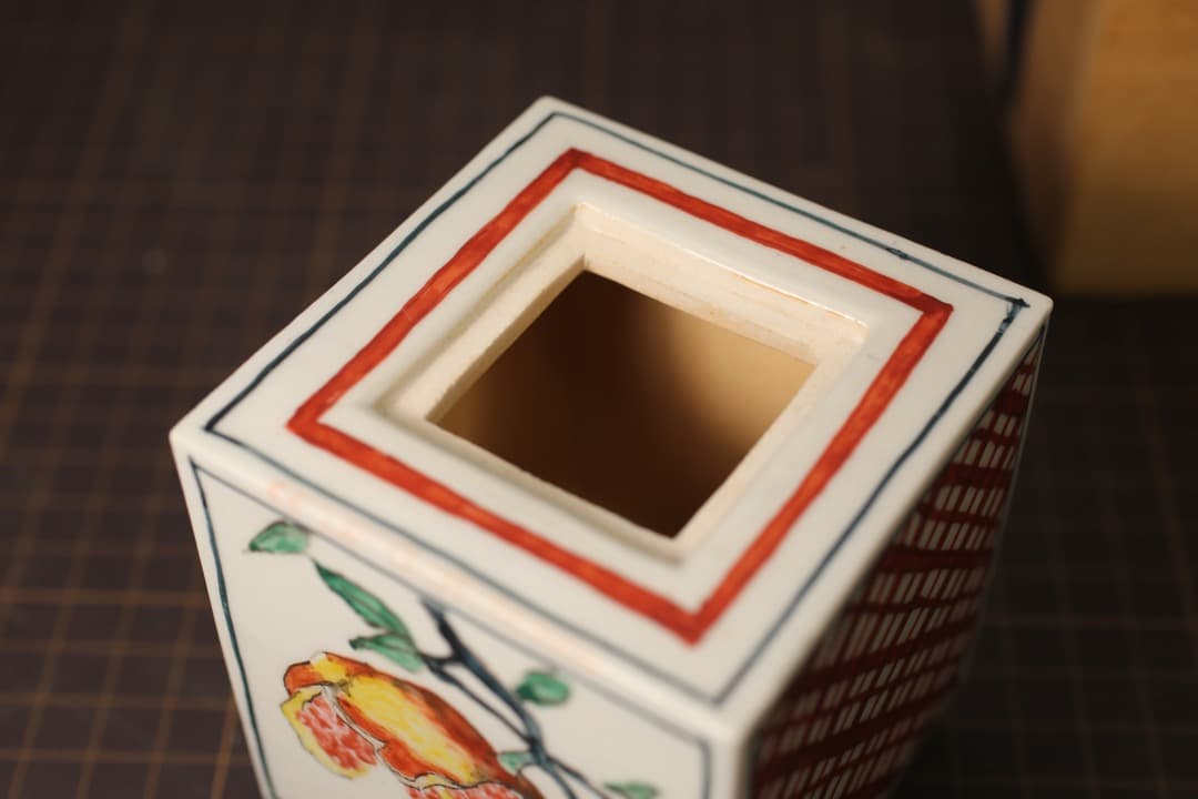 【即購入可】富本憲吉／香炉／柘榴／色絵／骨董／古美術／茶道／煎茶／工芸／人間国宝