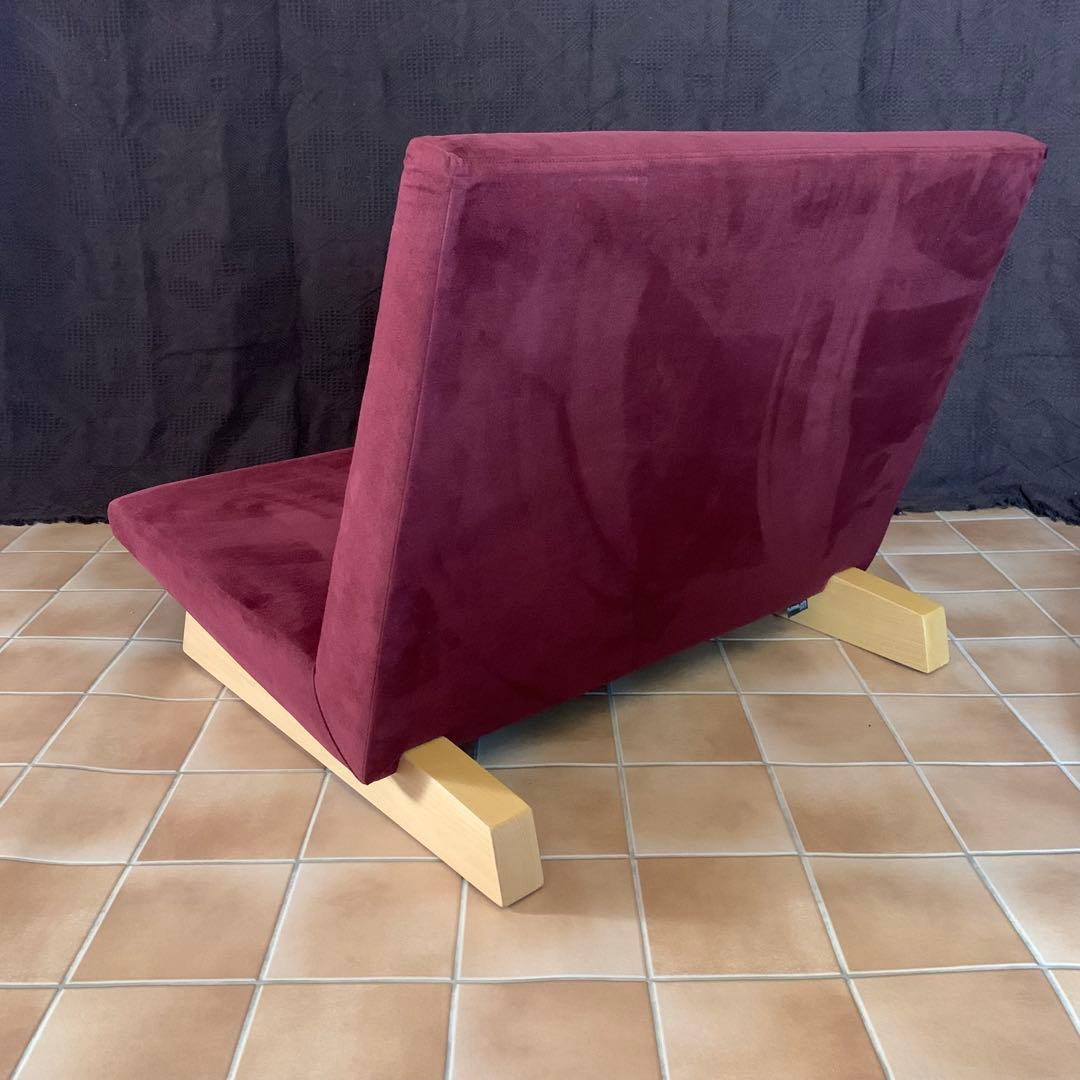 【美品】フランネル ソファ ペンタ900 座椅子 一人掛け ローソファ