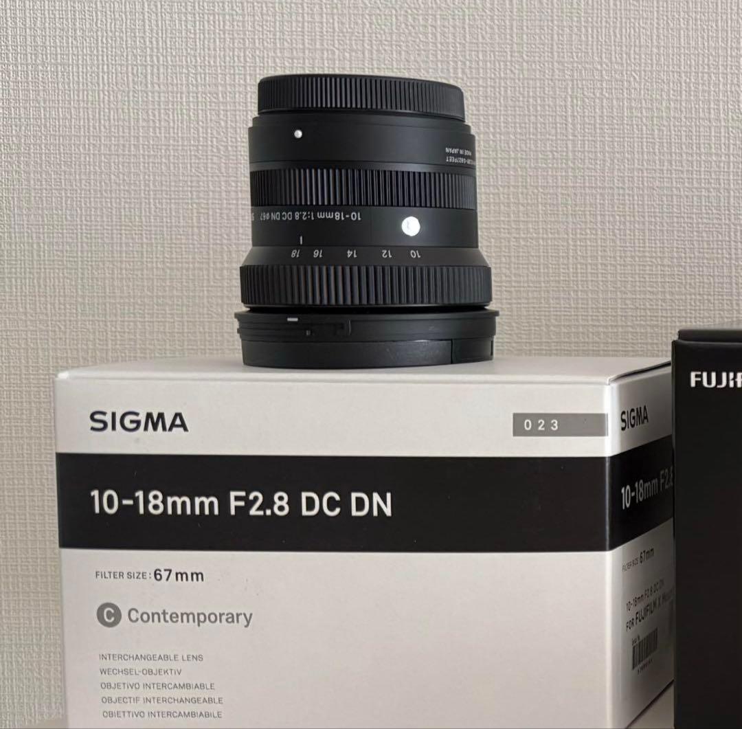SIGMA 10-18mm F2.8 DC DN 富士フイルム Xマウント