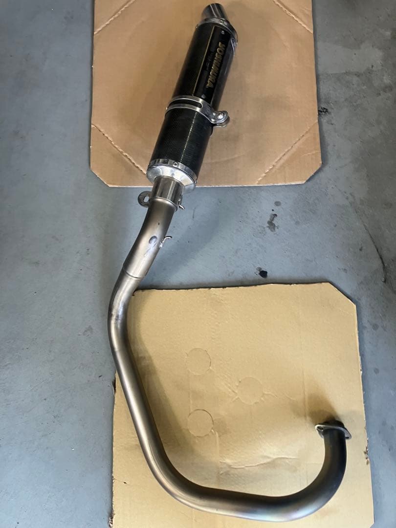 ヨシムラ エイプ50用 ヨシムラマフラー／カーボンサイレンサー APE50