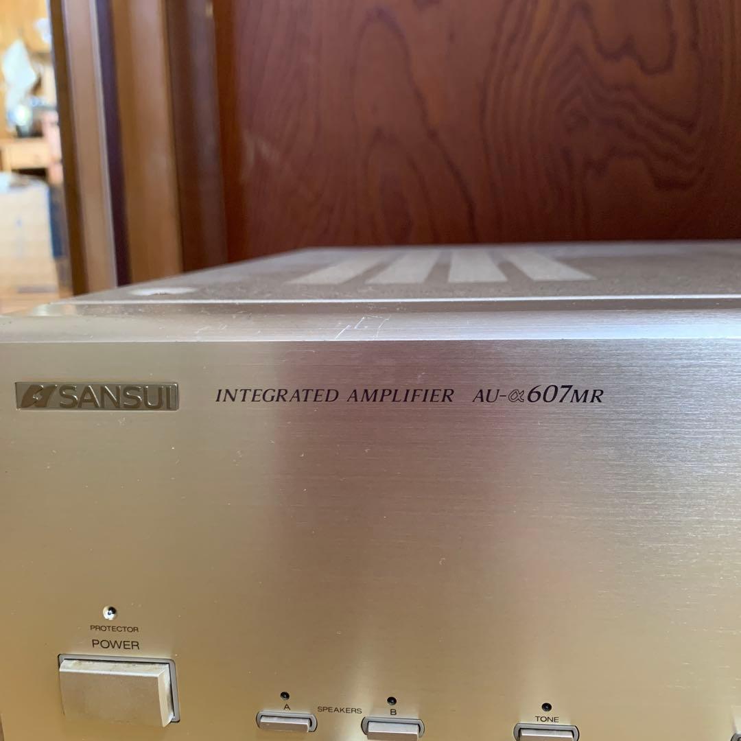SANSUI AU-607MR プリメインアンプ ゴールド