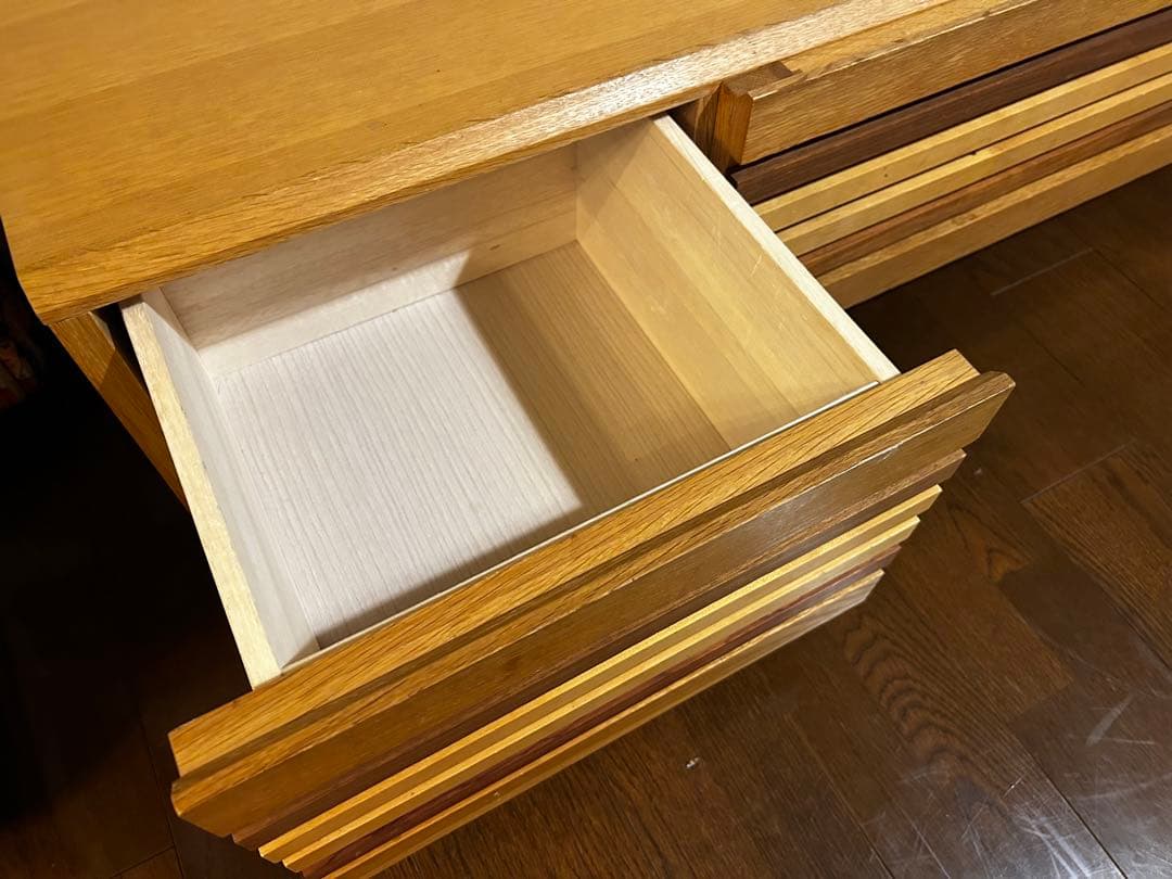 関家具 CRUSH GATE ナチュラルウッド テレビボード スリットデザイン