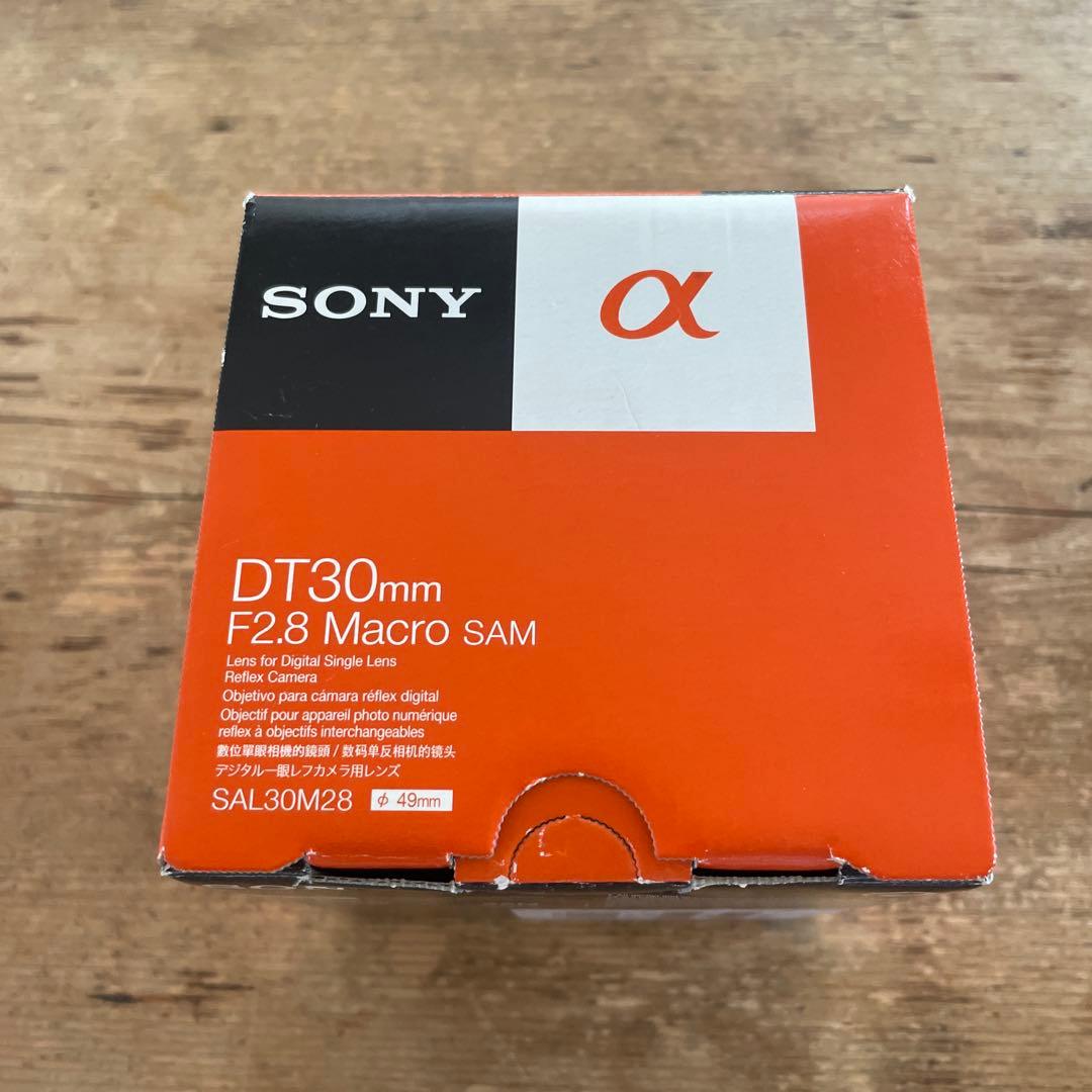 SONY α DT30mm F2.8 Macro SAM マクロ レンズ