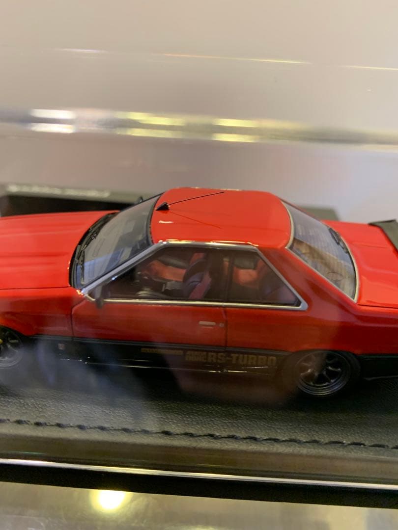 イグニッションモデル　1/43 スカイライン　RS-X ターボC レッド
