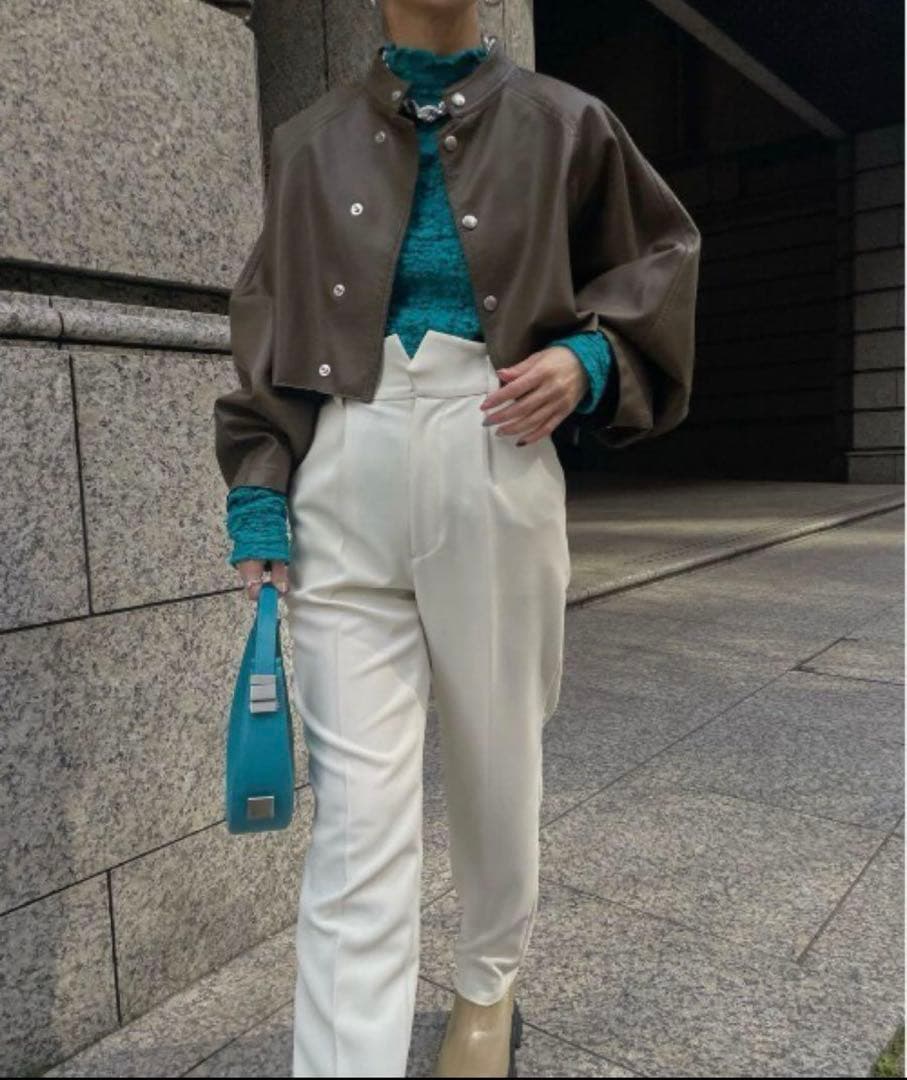 AMERI VINTAGE アメリヴィンテージ　レザーショートジャケット