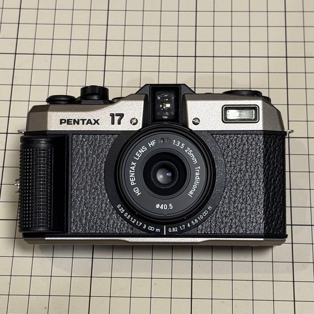 【極美品】PENTAX 17 コンパクトフィルムカメラ（ハーフ）