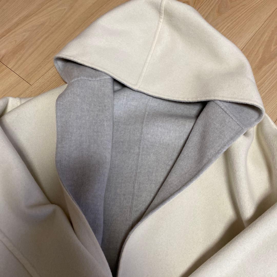 ギャルリーヴィー　フード付きコート　リバーシブル