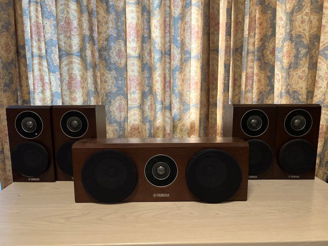 YAMAHA スピーカー 5個セット NS-C 700 NS-B700 中古！