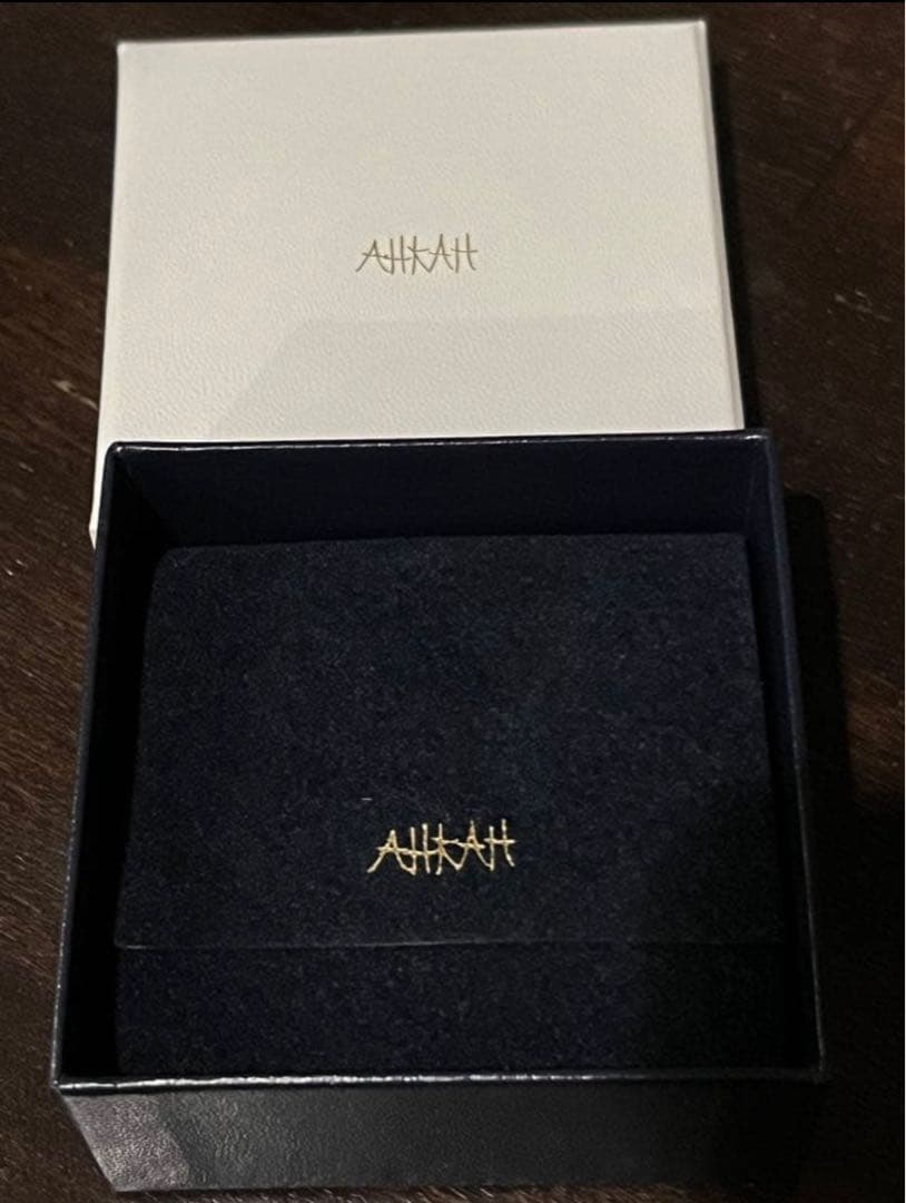 AHKAH ハート ネックレス　K18