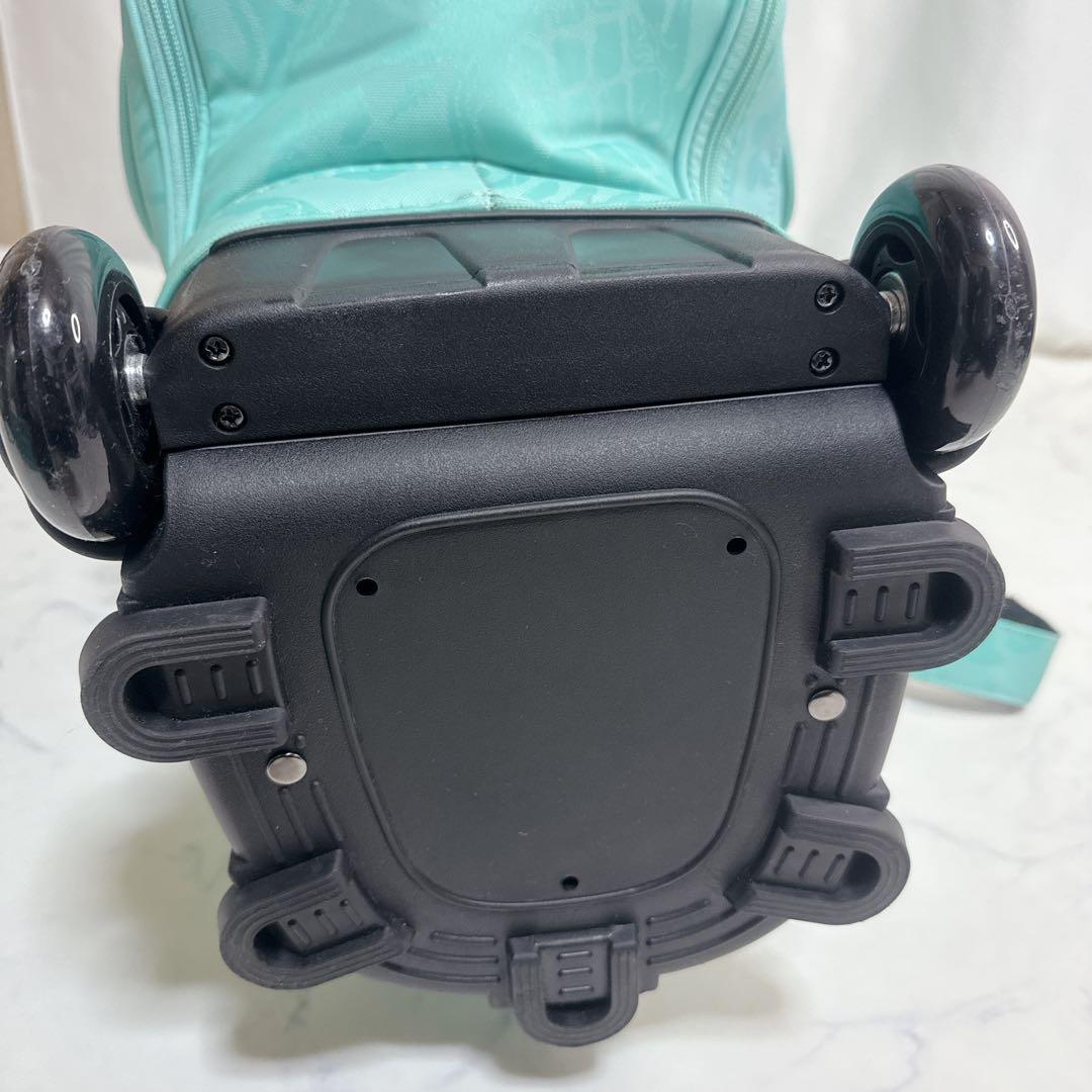 ムータマリン muta marine総柄ジャガード キャスター付きキャディバッグ