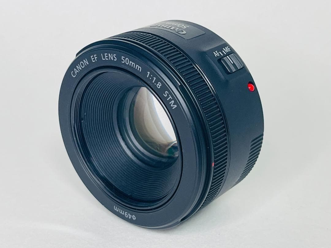 美品★Canon EF 50mm F1.8 STM キヤノン 単焦点レンズ