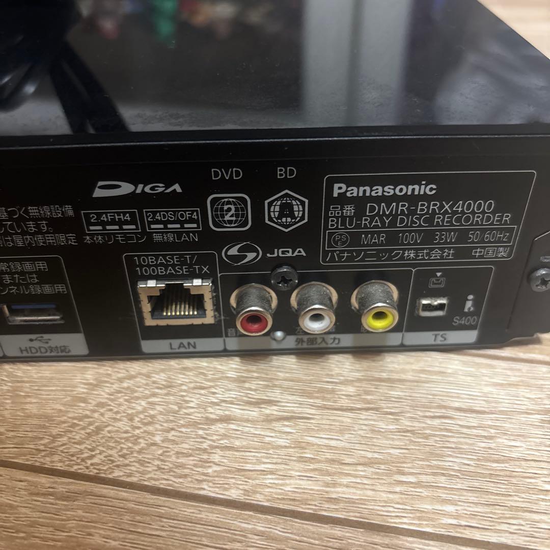 パナソニック ブルーレイレコーダー DMR-BRX4000 ジャンク