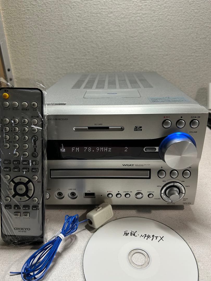 L16 整備ONKYO NFR-9TX ハイレゾ CD/SD/USBレシーバー