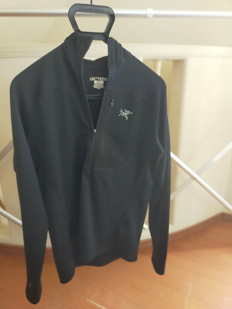 アークテリクス　デルタ　ハーフジップ　フーディ